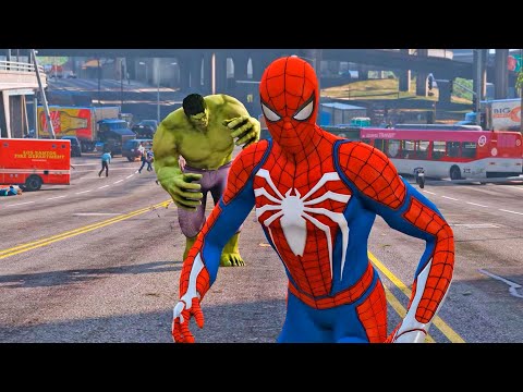 Homem Aranha e HULK! A Invasão Zumbi Ep 20 - GTA V