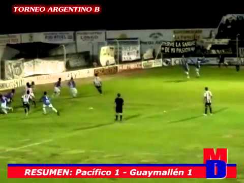 ARGENTINO B: Pacífico 1 - Guaymallén 1