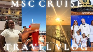 TRAVEL VLOG : MSC CRUISE DAY 2 | performance and more 