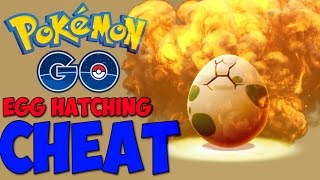 POKEMON GO HOW TO HATCH EGGS FASTER! - CHEAT