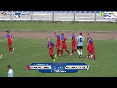 Bramki POLONIA Przemyśl - GŁOGOVIA Głogów Młp. 3:1(1:0) [2017-09-02]