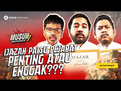 IJAZAH YANG LEBIH MISTERIUS DARIPADA SEGITIGA BERMUDA! - MUSUH MASYARAKAT