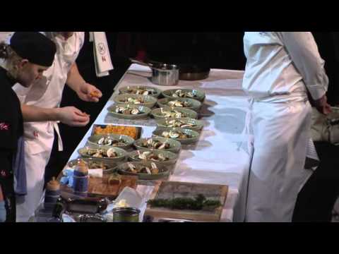 Jonathan Kasche, tranchering Rätt 2 - Årets Kock 2016, Final