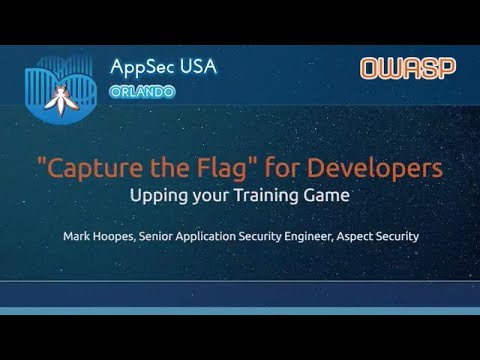Image thumbnail for talk Capture the Flag for Developers