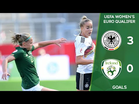 #IRLWNT GOALS | Germany 3-0 Ireland - UEFA Women's Euro 2022 Qualifier