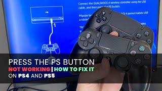 Press the PS Button Not Working | PS4 & PS5 | How to Fix!