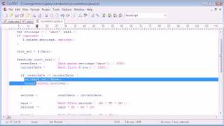 jQuery Tutorial - 138 - Creating a day/hour/min/sec countdown plugin