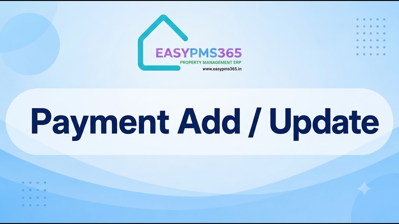 Payment Add Update