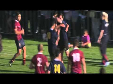 Matty McKenzie try vs King's College 2014