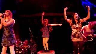 Tilly And The Wall - Bad Education live @ Great American Music Hall, SF - November 8, 2012
