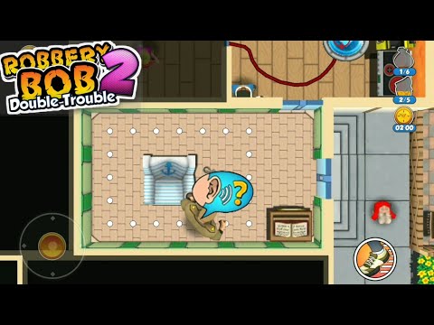 Robbery Bob 2: SEAGULL BAY Level 6 - 3 Stars , iOS/Android Walkthrough