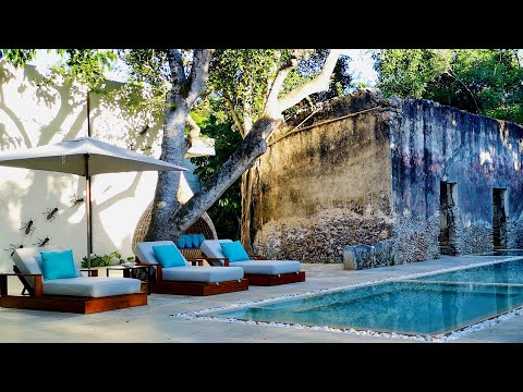 CHABLE Yucatan: AMAZING boutique-hacienda with wellness and golf in Mexico (hotel review) (subtitle)