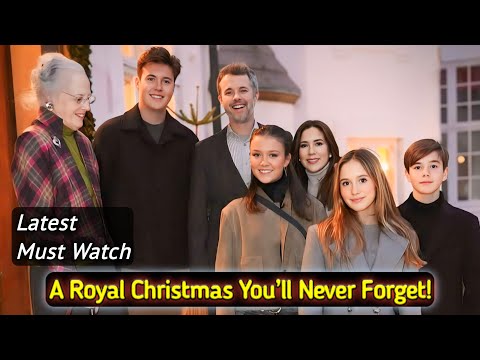 Danish Royal Family's Christmas at Marselisborg Castle!
