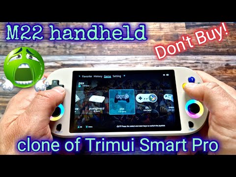 M22 retro handheld  Trimui Smart Pro clone