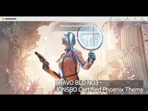 BRAVO BLD NO3 - JONSBO Certified Phoenix Theme 게임성능