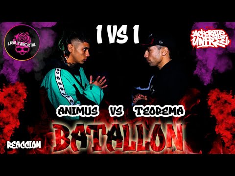 REAC-🇨🇱TEOREMA VS ANIMUS🔥"BATALLON" @LigaInmortal SIGAN SU CANAL!!!!