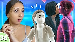 J’AI EU UN BÉBÉ AVEC UN FANTÔME (vraiment) *100 baby challenge* EP36 | sims 4