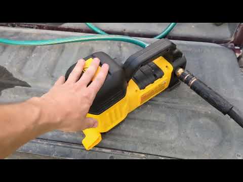 First use DeWalt Transfer Pump DCE050