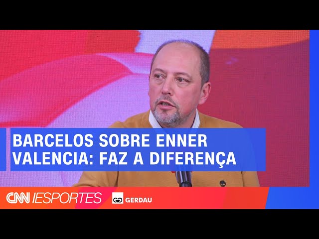 Barcellos sobre Enner Valencia: É um jogador que faz a diferença | CNN ESPORTES S/A