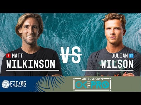 Matt Wilkinson vs. Julian Wilson -  Quarterfinals, Heat 1 - Outerknown Fiji Pro 2017