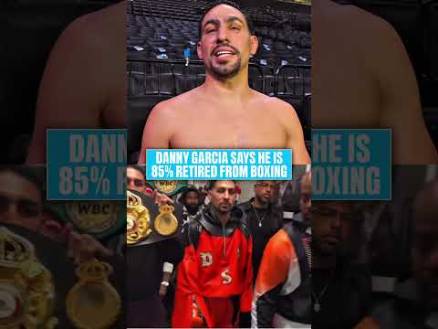 Danny Garcia says he’s 85% retired from Boxing. ￼#dannygarcia #boxing #knockout