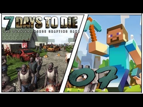 7 Days to Die #07 - Wir bauen uns einen Stollen.. Mjaam Stollen | Let's Play 7 Days to Die