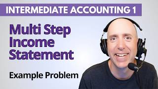 IFA15 – Multi-Step Income Statement – Intermediate Accounting