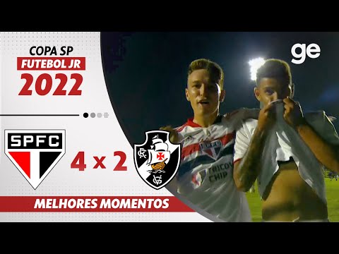 Gols e lances de São Paulo x Vasco da Gama