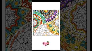 An effective way to reduce stress💫 #colorbynumber #colorful