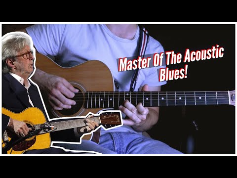 Learn This Acoustic Blues Solo -  Eric Clapton - Rambling On My Mind (With Tabs)