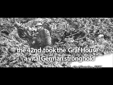 Black Watch 42nd Battalion in WWI