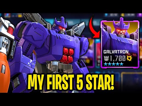 5 STAR GALVATRON! MY FIRST 5 STAR! - Transformers Forged To Fight