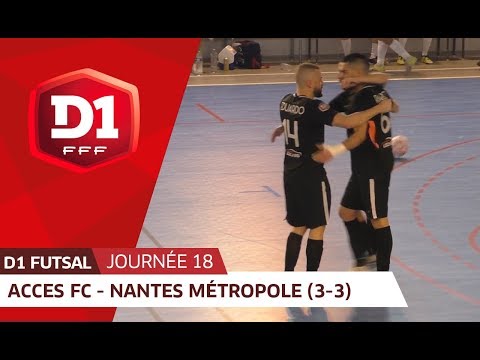J18 : FC Acces - Nantes Metropole Futsal (3-3)