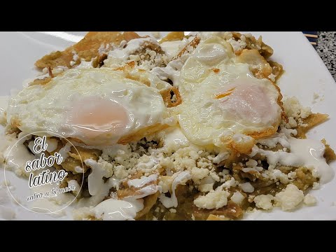 🔴 Como Hacer unos Deliciosos Chilaquiles Verdes ✅