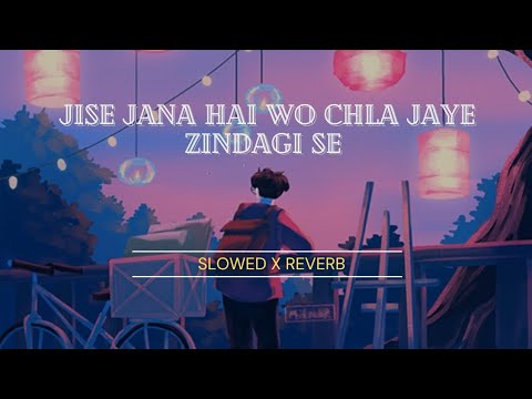 jise jana hai wo chla jaye zindagi se ( Slowed X reverb ) #jisejanahaiwochlajayezindagise #trending