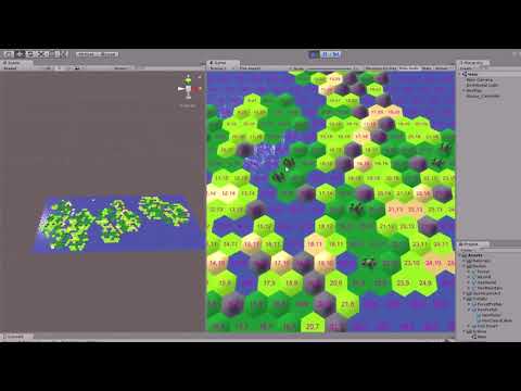 Hex Map Terrain Generation and Scrolling
