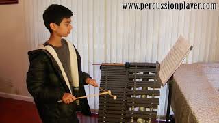 Fun marimba performance by Rishi