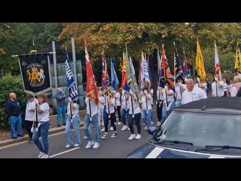 Bangor Protestant Boys @ own parade in Bangor County Down. Marching the Streets of Ulster 05/09/25