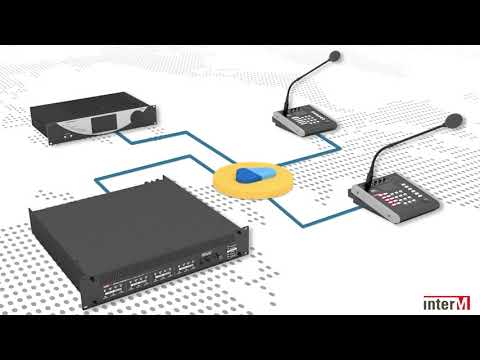 تقديم نظام الإنذار الصوتي والمخاطبة العامة الخاص بـ Inter-M EVAMATRIX.