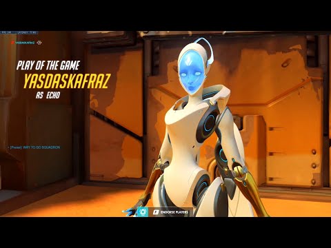 SUREFOUR DPS MAIN - WIDOW GENJI AND ECHO GAMEPLAY! POTG! [ OVERWATCH SEASON 25 TOP 500 ]
