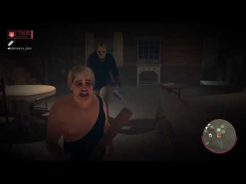 Friday the 13th the game : LaChappa flexing on Jason