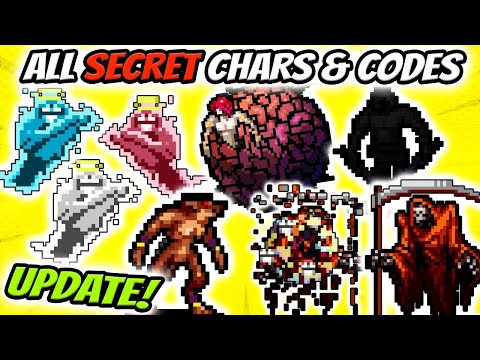 ALL Secret Characters And Codes In Vampire Survivors