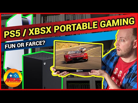 PS5 & Series X On A Portable Monitor!