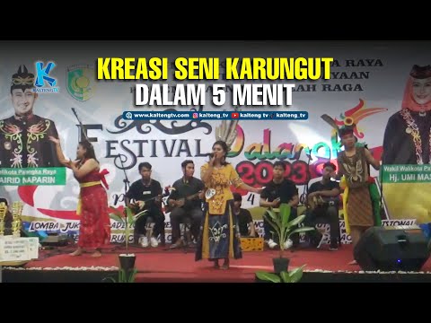 Pertahankan Kesenian Tradisional, 12 Peserta Ramaikan Lomba Karungut