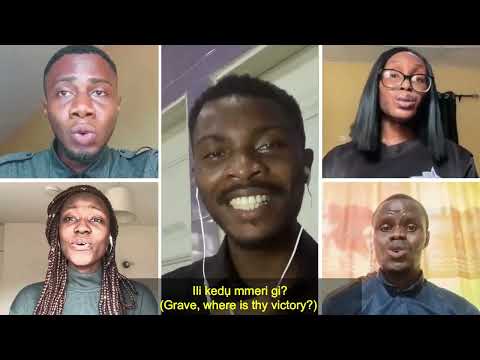 Messiah Emerigo - Easter Virtual Choir | Over 200 Nigerian Choristers