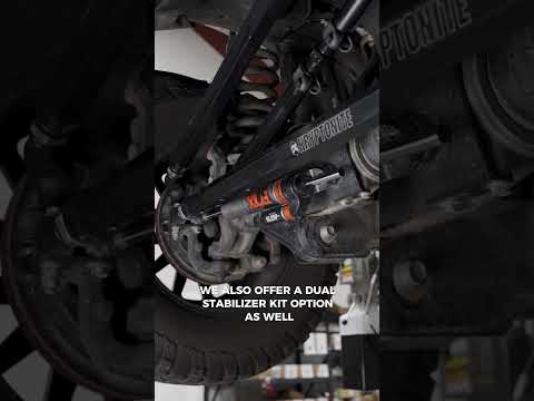 Kryptonite steering on this Ram 3500—built to handle big tires, towing, and daily abuse.