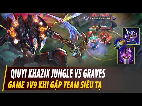 RANK 1 KHAZIX CN - QIUYI KHA'ZIX JUNGLE VS GRAVES | CN DIAMOND