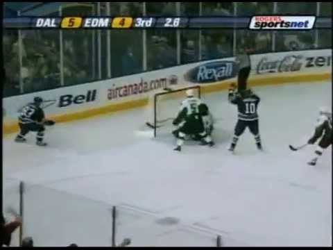 Patrick Stefan Misses Empty Net Goal Vs. Edmonton - Leads to Game Tying Goal