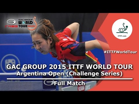 2015 Argentina Open FULL MATCH: YANG Haeun vs JEON Jihee (FINAL)
