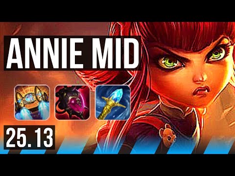 ANNIE vs AKALI (MID) | 8/2/7 | BR Challenger | 25.13